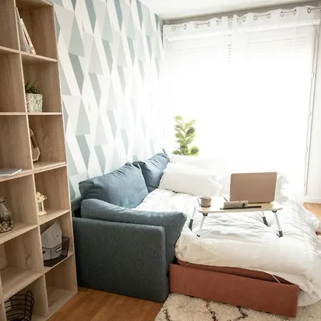 Appartement Chic Avec Parking Gratuit à Paris